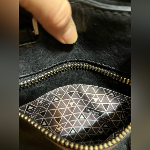 Metallic Black Botkier mini tote and crossbody bag - Picture 12 of 12